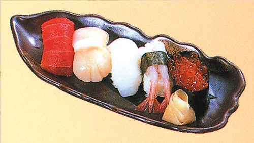 ご飯をお寿司に変更